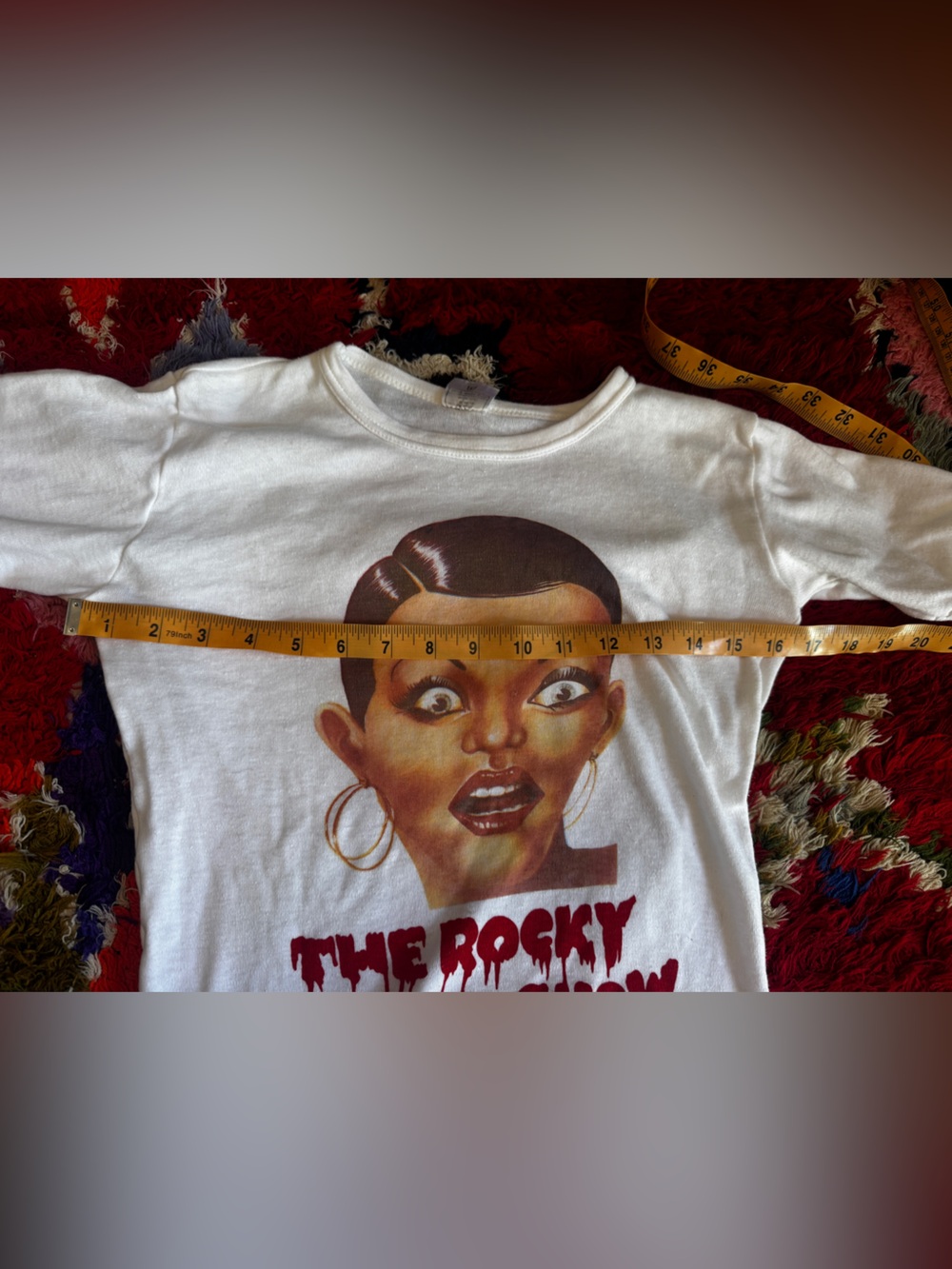 70s Vintage Rocky Horror Stage Production T Size SM - Picture 5 of 7